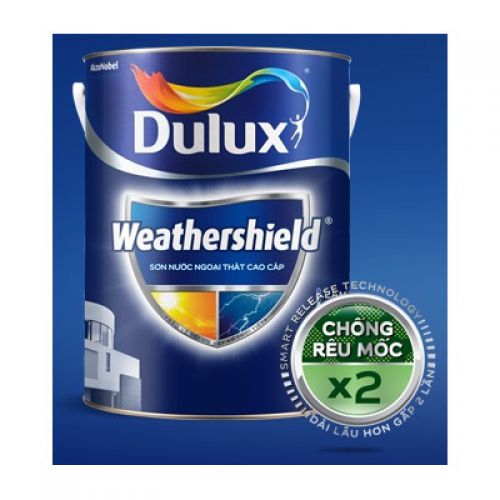 BJ9 - DULUX WEATHERSHIELD BÓNG NGOẠI THẤT CAO CẤP Màu (5L)