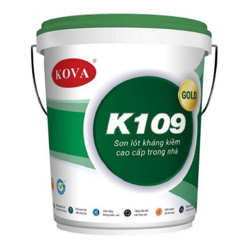 Sơn lót chống kiềm nội thất KOVA K109-GOLD (20KG) - dùng làm sơn lót
